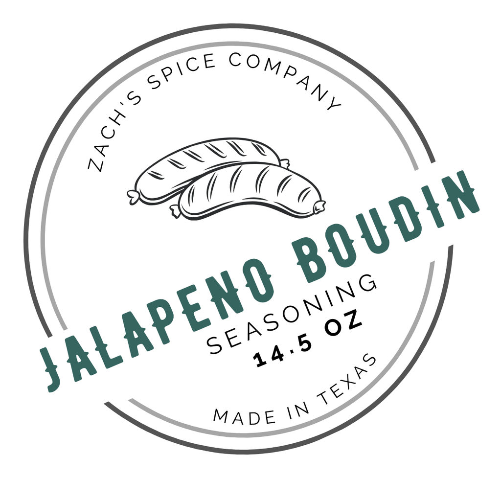 Jalapeno Boudin Sausage Seasoning (For 25# of Sausage) 14.5 oz