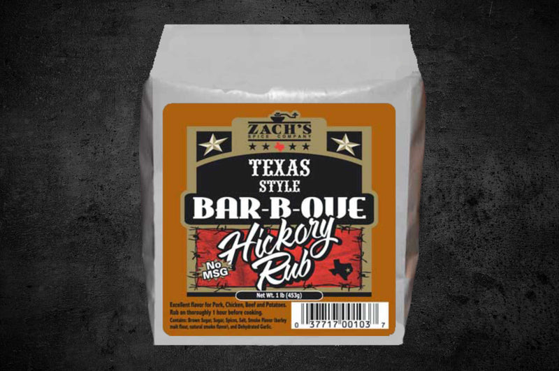 Texas Style Bar-B-Que Hickory Rub